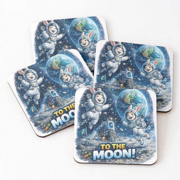 Item preview, Cute space rabbit explorer designed and sold by urbanshop7.