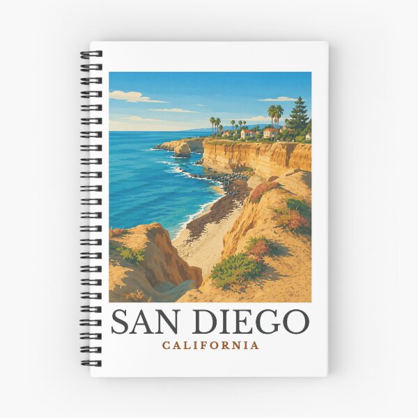 Aperçu de l'œuvre San Diego - Californie créée et vendue par GoodOldVintage.