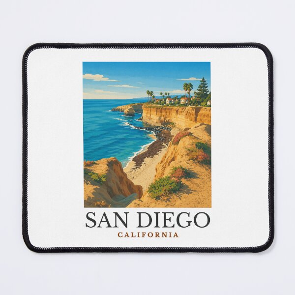 Item preview, San Diego - California  designed and sold by GoodOldVintage.