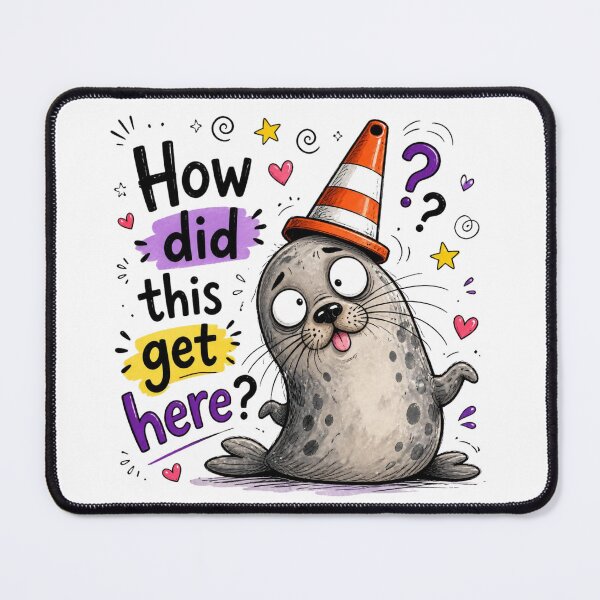 Item preview, Neil The Seal Be The Whole Problem designed and sold by Dalila Cartoon.