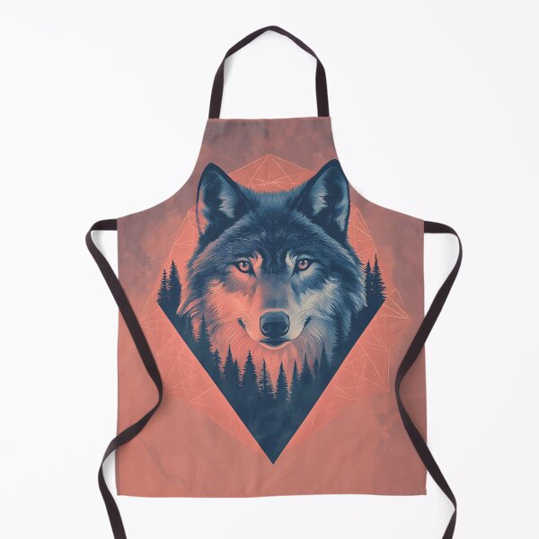 Item preview, 3d Render Of Geometric Wolf With Forest Digital designed and sold by Checho30.