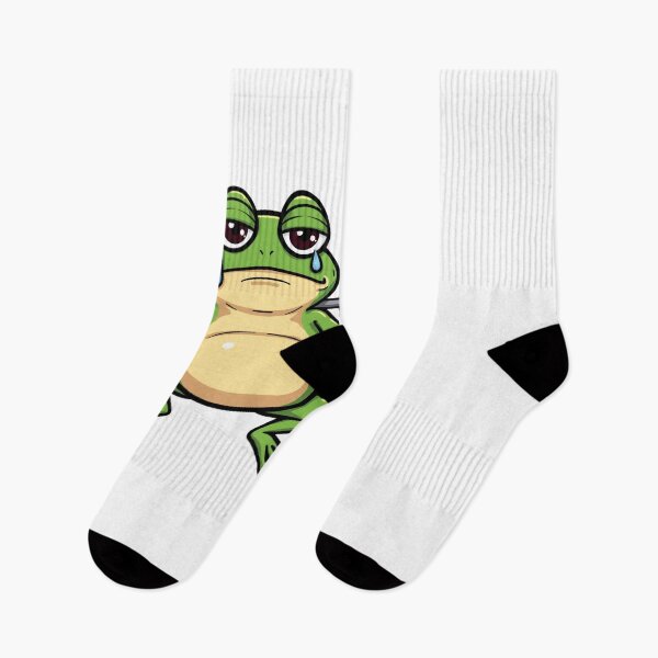 Item preview, Crying but Squatting Funny Cartoon Mascot designed and sold by Sparkofart07.