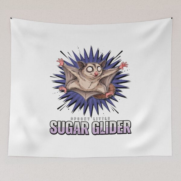 Item preview, Spooky Little Marsupial Cartoon Graphic designed and sold by ColeLaniTrading.