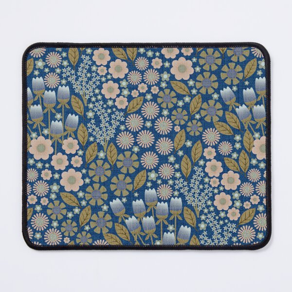 Item preview, Blue Sea of Flowers designed and sold by SaichaDesign.