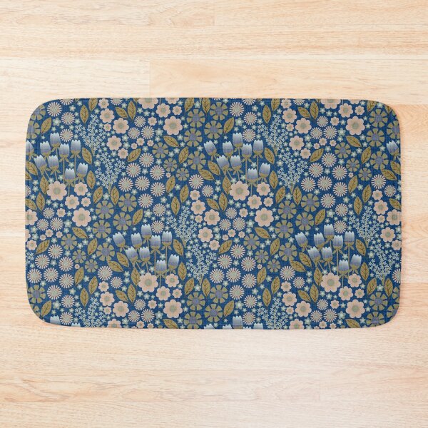 Item preview, Blue Sea of Flowers designed and sold by SaichaDesign.