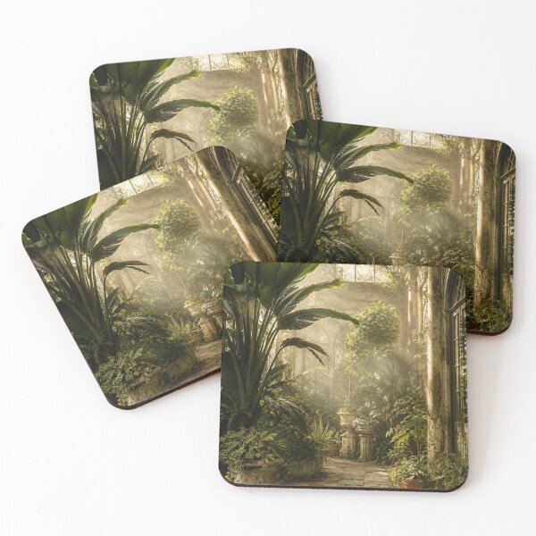 Item preview, Aesthetic Botanical Garden Watercolor Poster designed and sold by SoftSpaceDesign.