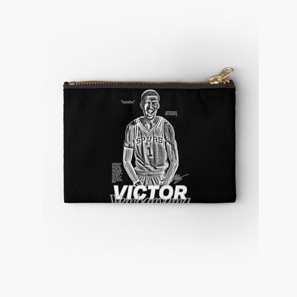 Item preview, Victor Wembanyama, Basketball, Sports, NBA, Black and White designed and sold by BigBossHideout.