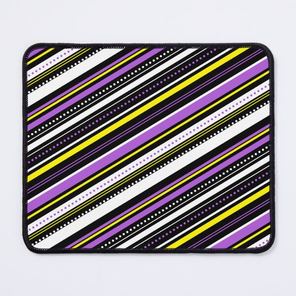Item preview, Subtle Nonbinary Pride Colors Diagonal Stripes designed and sold by humnoo.