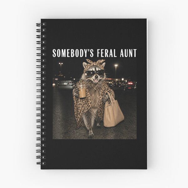 Item preview, Somebody's Feral Aunt, Funny Raccoon Iced Coffee designed and sold by sentfromemily.