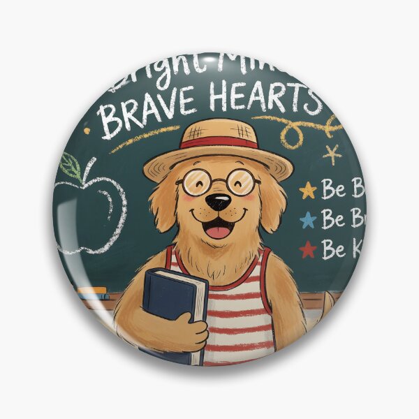 Item preview, Ready Set Learn Cute Teacher Dog Back to School Design designed and sold by LinaDesign Store.