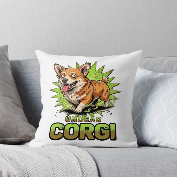 Item preview, Undead Short Legged Dog Comic Art Graphic designed and sold by ColeLaniTrading.