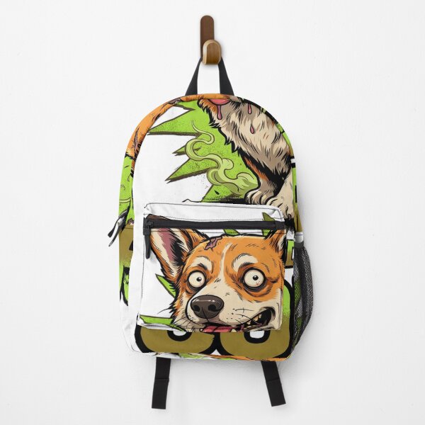 Item preview, Undead Short Legged Dog Comic Art Graphic designed and sold by ColeLaniTrading.