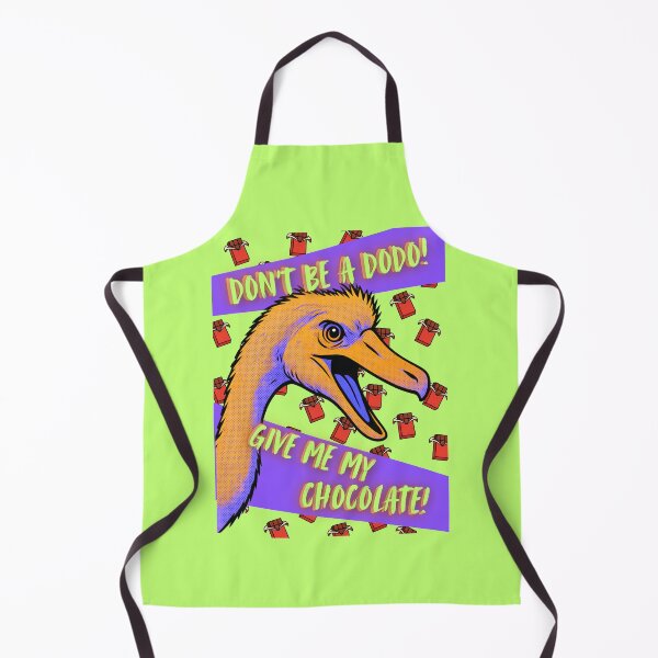 Item preview, Give Me Chocolate Funny Dodo Pop Art designed and sold by InkyCorvid.