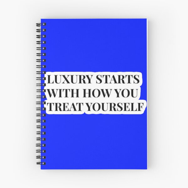 Item preview, Luxury Starts With How You Treat Yourself - Minimalist Serif Sticker designed and sold by Scro-Ciob-Shop.