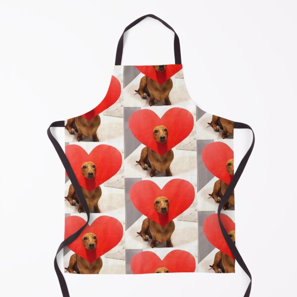 Item preview, dog with heart designed and sold by CatsCritterDesigns .