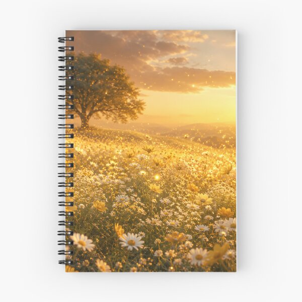 Item preview, Golden Meadow – Dreamy Sunset Landscape Wall Art designed and sold by bauschberts.
