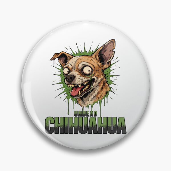 Item preview, Eerie Reanimated Chihuahua Dog Graphic designed and sold by ColeLaniTrading.
