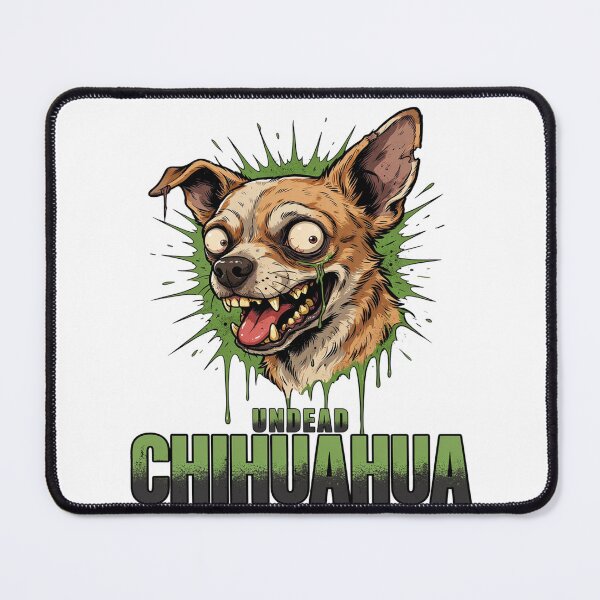 Item preview, Eerie Reanimated Chihuahua Dog Graphic designed and sold by ColeLaniTrading.