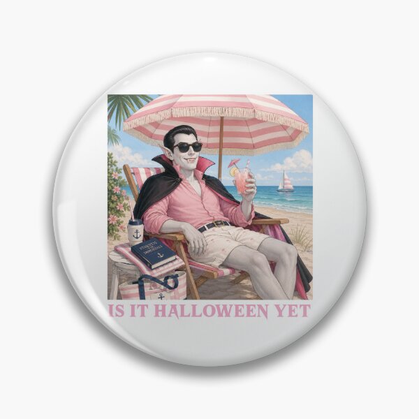 Item preview, Coastal Living Vampire - Happy Summerween designed and sold by Giddy Bear Gifts.