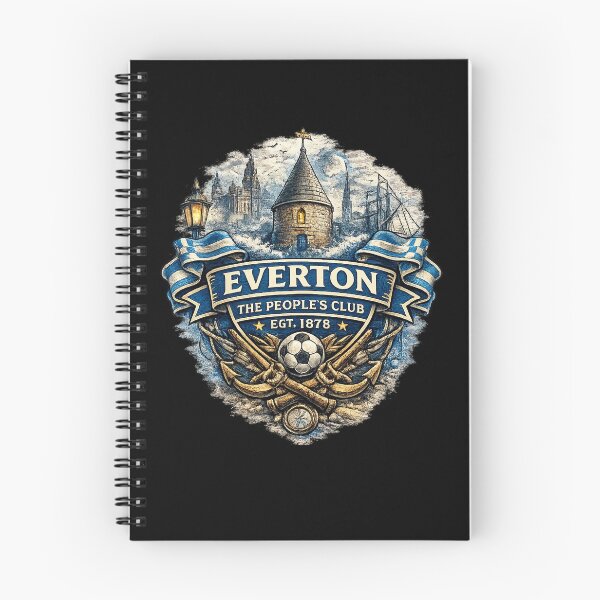 Item preview, Everton Football Fan Graphic | The People's Club Liverpool Vintage Supporter Shirt designed and sold by GarnerSupplyCo.