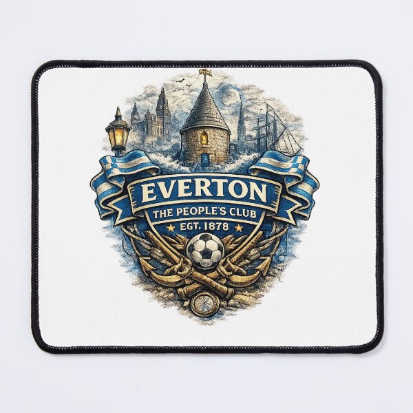 Item preview, Everton Football Fan Graphic | The People's Club Liverpool Vintage Supporter Shirt designed and sold by GarnerSupplyCo.