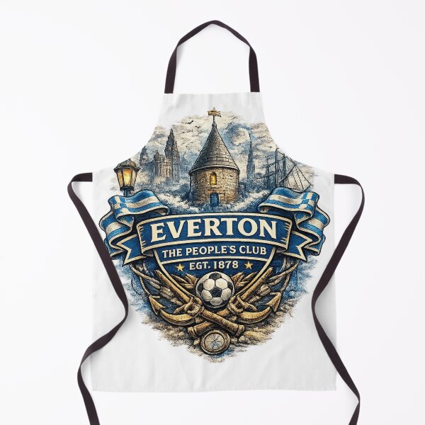 Item preview, Everton Football Fan Graphic | The People's Club Liverpool Vintage Supporter Shirt designed and sold by GarnerSupplyCo.