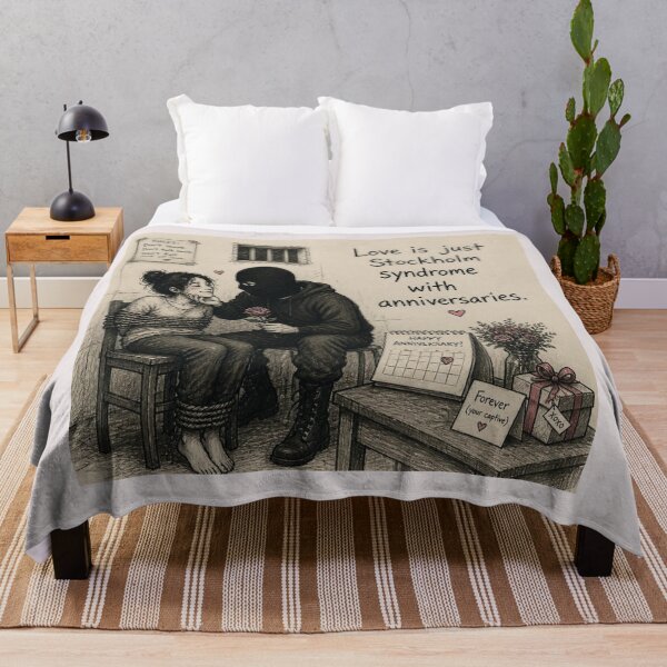 Item preview, Love is just Stockholm syndrome with birthdays designed and sold by CinemaChronik.