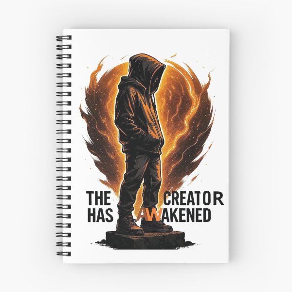Item preview, The Creator Has Awakened - Fiery Silhouette designed and sold by AcosDesign.