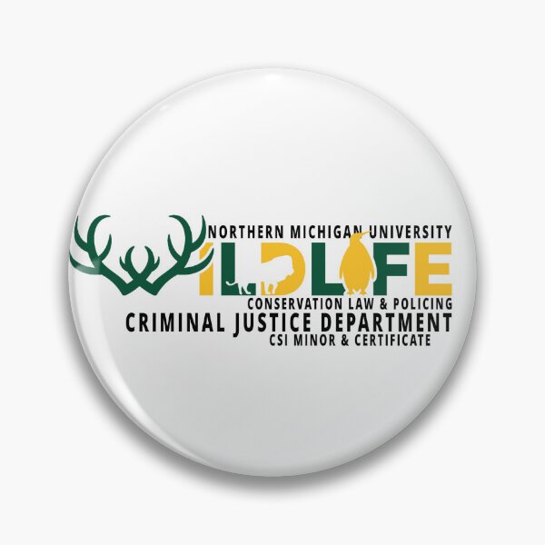 Item preview, Northern Michigan University Minor in Wildlife Conservation Law and Policing Sticker designed and sold by LBPhoto13.