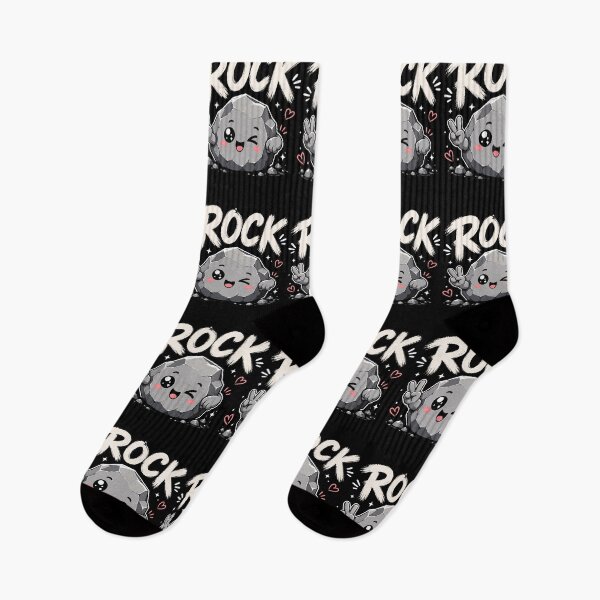 Item preview, Kawaii Rock Character Cute Shirt | Rock Paper Scissors Game | Adorable Cartoon Rock Design designed and sold by 76Valeria.