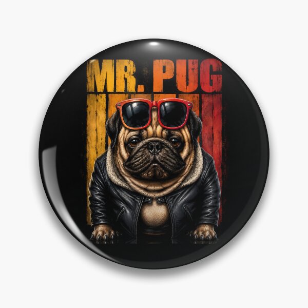 Item preview, Mr. Pug – Coolness in Every Wrinkle designed and sold by Peter Kaul.