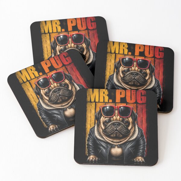 Item preview, Mr. Pug – Coolness in Every Wrinkle designed and sold by Peter Kaul.