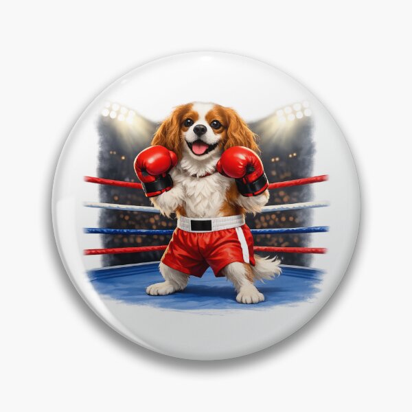 Item preview, Blenheim Cavalier Boxing  designed and sold by SpottyRainbow.