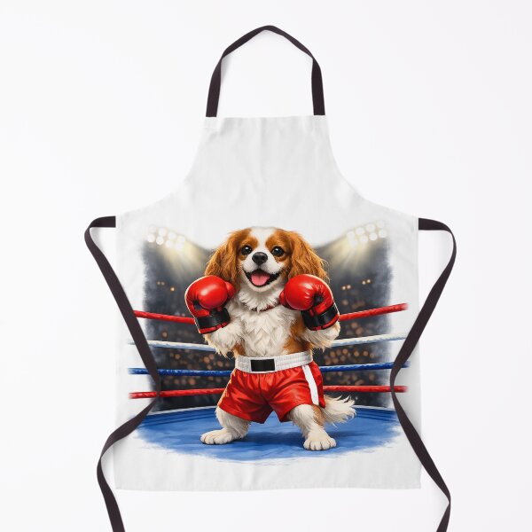 Item preview, Blenheim Cavalier Boxing designed and sold by SpottyRainbow.