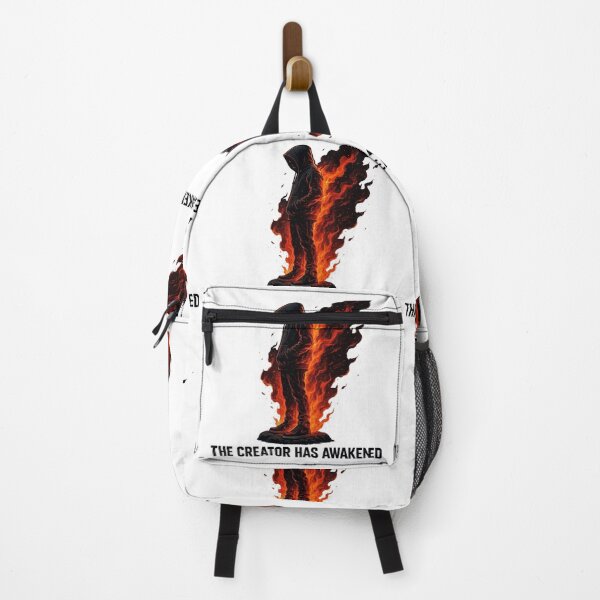 Item preview, The Creator Has Awakened - Half Fire Silhouette designed and sold by AcosDesign.