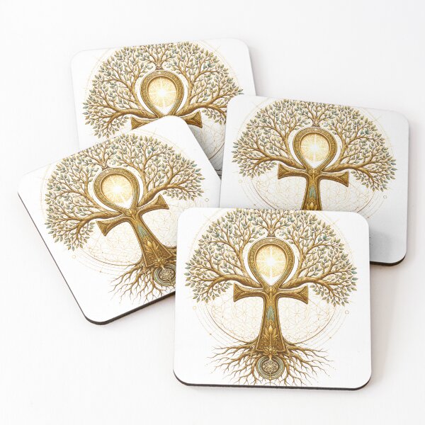 Item preview, Ankh x Tree of Life designed and sold by LuhBerg.