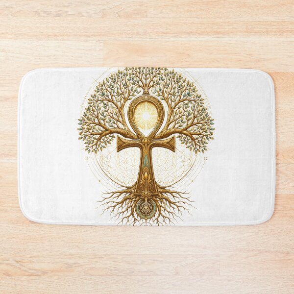 Item preview, Ankh x Tree of Life designed and sold by LuhBerg.