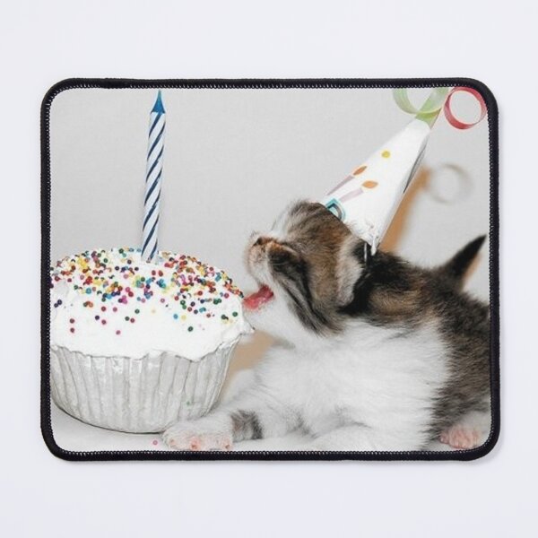 Item preview, cat birthday designed and sold by CatsCritterDesigns .