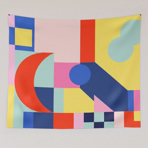 Item preview, Modern Geometric Abstraction – Bauhaus Style designed and sold by Timegraf.
