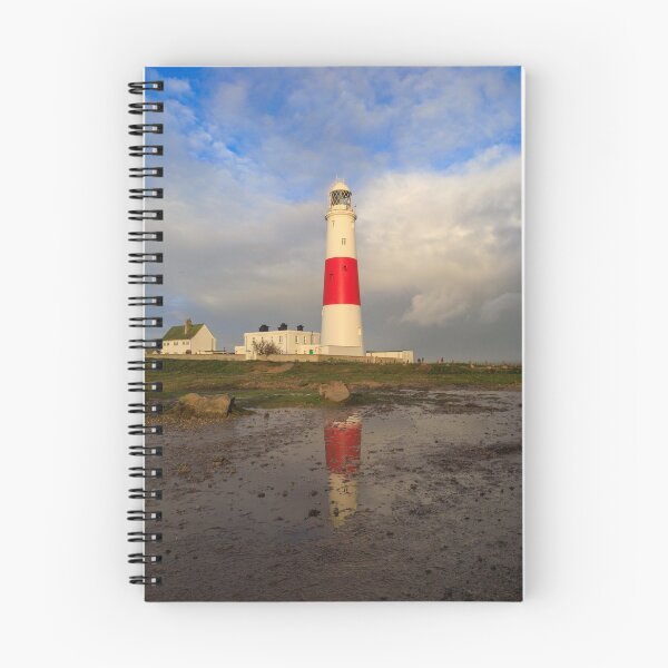 Item preview, Portland Bill Lighthouse Relected in a Puddle designed and sold by Aham Photos.