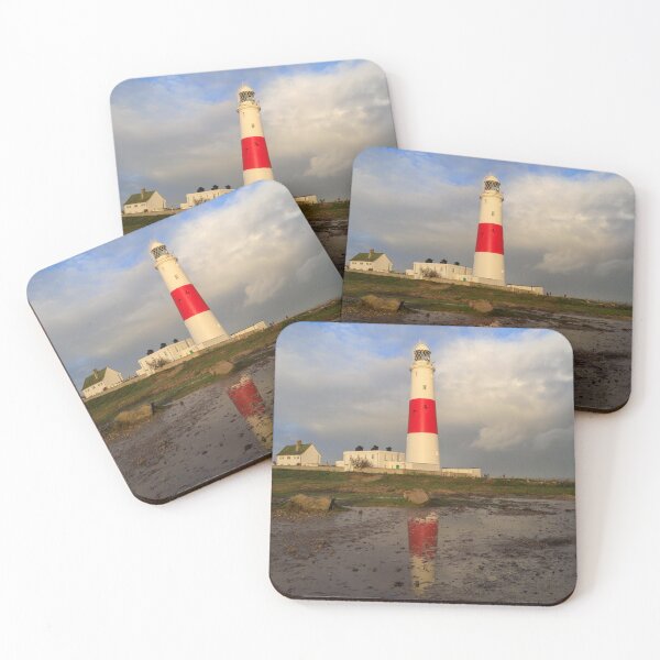 Item preview, Portland Bill Lighthouse Relected in a Puddle designed and sold by Aham Photos.