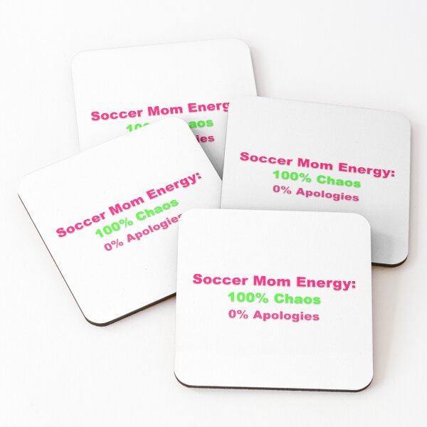 Item preview, Soccer Mom Chaos Energy No Apologies designed and sold by Grallanews.