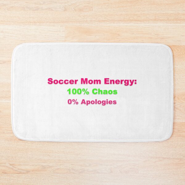 Item preview, Soccer Mom Chaos Energy No Apologies designed and sold by Grallanews.