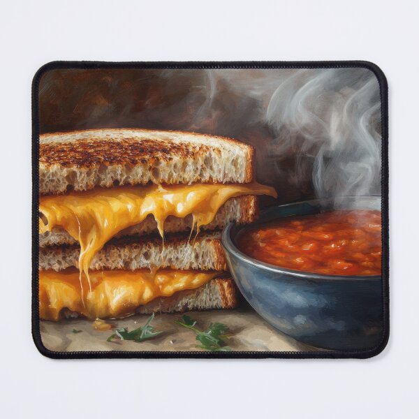 Item preview, Grilled Cheese Sandwich with Tomato Soup designed and sold by Shannon Hilson.