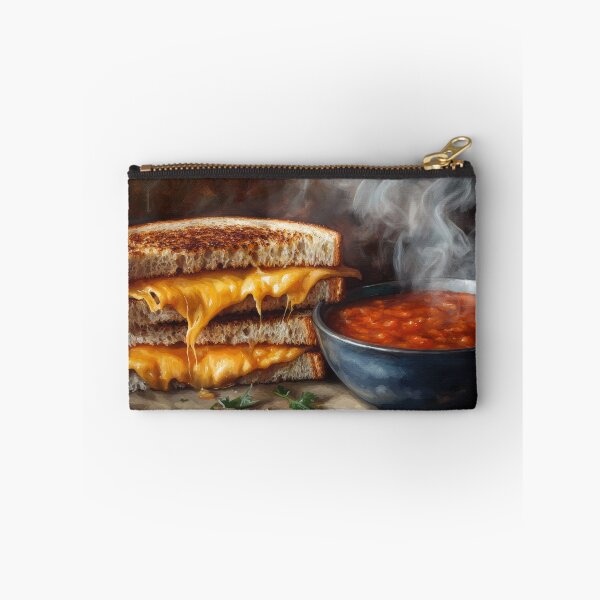 Item preview, Grilled Cheese Sandwich with Tomato Soup designed and sold by Shannon Hilson.