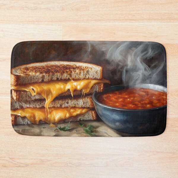 Item preview, Grilled Cheese Sandwich with Tomato Soup designed and sold by Shannon Hilson.