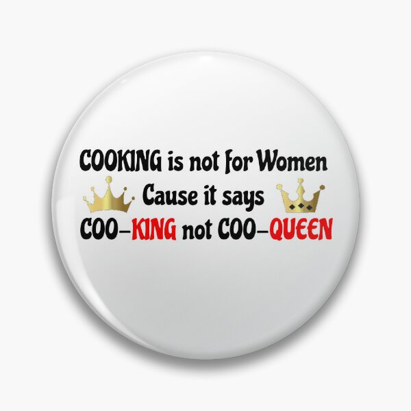 Item preview, Cooking is not for women. Humor! designed and sold by WonderWaresGifts.