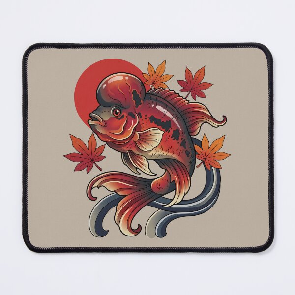 Item preview, Autumn Maple Japanese Flowerhorn Cichlid designed and sold by MythicCotton.