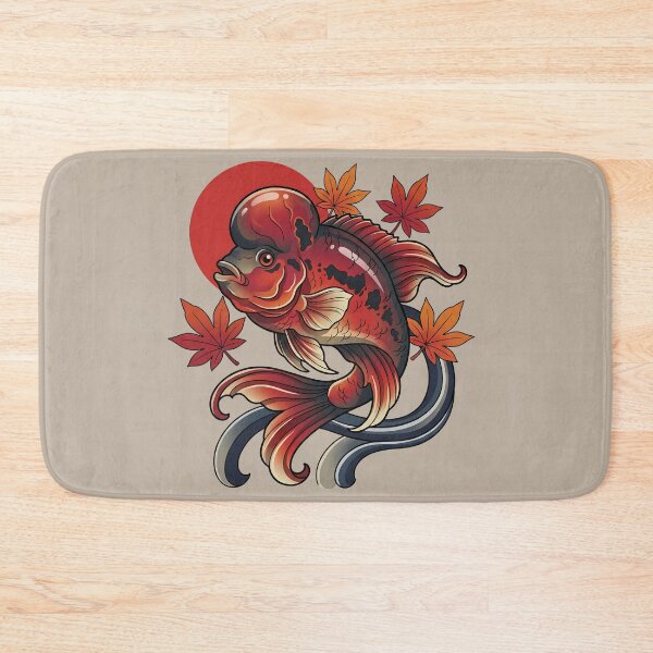 Item preview, Autumn Maple Japanese Flowerhorn Cichlid designed and sold by MythicCotton.