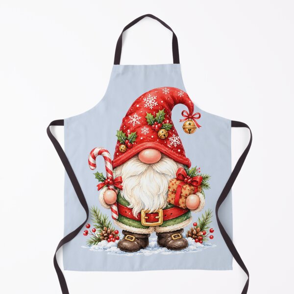Item preview, Christmas Gnome With Candy Cane and Present designed and sold by Victor Shadehorn.